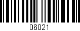 Código de barras (EAN, GTIN, SKU, ISBN): '06021'