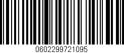 Código de barras (EAN, GTIN, SKU, ISBN): '0602299721095'