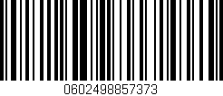 Código de barras (EAN, GTIN, SKU, ISBN): '0602498857373'