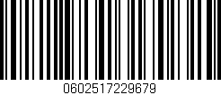 Código de barras (EAN, GTIN, SKU, ISBN): '0602517229679'