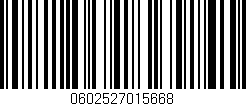 Código de barras (EAN, GTIN, SKU, ISBN): '0602527015668'