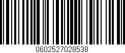 Código de barras (EAN, GTIN, SKU, ISBN): '0602527028538'