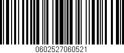 Código de barras (EAN, GTIN, SKU, ISBN): '0602527060521'