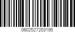 Código de barras (EAN, GTIN, SKU, ISBN): '0602527203195'