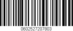 Código de barras (EAN, GTIN, SKU, ISBN): '0602527207803'