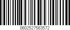 Código de barras (EAN, GTIN, SKU, ISBN): '0602527563572'