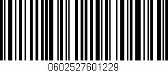Código de barras (EAN, GTIN, SKU, ISBN): '0602527601229'