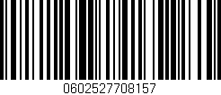 Código de barras (EAN, GTIN, SKU, ISBN): '0602527708157'