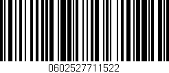 Código de barras (EAN, GTIN, SKU, ISBN): '0602527711522'