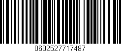 Código de barras (EAN, GTIN, SKU, ISBN): '0602527717487'