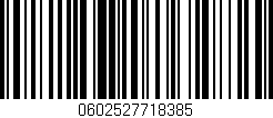 Código de barras (EAN, GTIN, SKU, ISBN): '0602527718385'