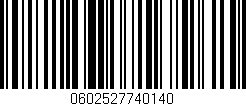 Código de barras (EAN, GTIN, SKU, ISBN): '0602527740140'