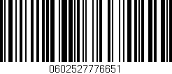 Código de barras (EAN, GTIN, SKU, ISBN): '0602527776651'