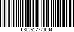 Código de barras (EAN, GTIN, SKU, ISBN): '0602527779034'