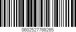 Código de barras (EAN, GTIN, SKU, ISBN): '0602527788265'