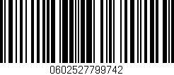 Código de barras (EAN, GTIN, SKU, ISBN): '0602527799742'