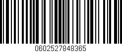 Código de barras (EAN, GTIN, SKU, ISBN): '0602527848365'