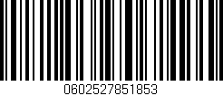 Código de barras (EAN, GTIN, SKU, ISBN): '0602527851853'