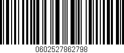 Código de barras (EAN, GTIN, SKU, ISBN): '0602527862798'