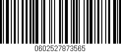 Código de barras (EAN, GTIN, SKU, ISBN): '0602527873565'