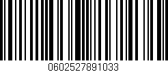 Código de barras (EAN, GTIN, SKU, ISBN): '0602527891033'