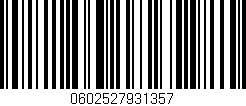 Código de barras (EAN, GTIN, SKU, ISBN): '0602527931357'