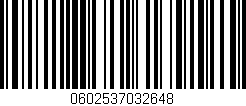 Código de barras (EAN, GTIN, SKU, ISBN): '0602537032648'