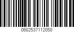 Código de barras (EAN, GTIN, SKU, ISBN): '0602537112050'