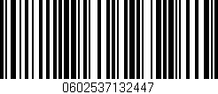 Código de barras (EAN, GTIN, SKU, ISBN): '0602537132447'