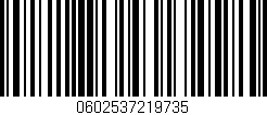 Código de barras (EAN, GTIN, SKU, ISBN): '0602537219735'