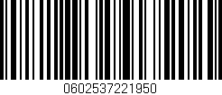 Código de barras (EAN, GTIN, SKU, ISBN): '0602537221950'