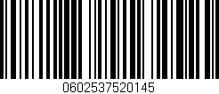 Código de barras (EAN, GTIN, SKU, ISBN): '0602537520145'