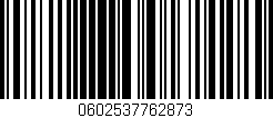 Código de barras (EAN, GTIN, SKU, ISBN): '0602537762873'