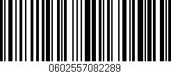Código de barras (EAN, GTIN, SKU, ISBN): '0602557082289'