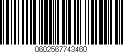 Código de barras (EAN, GTIN, SKU, ISBN): '0602567743460'