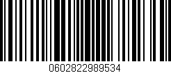 Código de barras (EAN, GTIN, SKU, ISBN): '0602822989534'