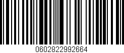 Código de barras (EAN, GTIN, SKU, ISBN): '0602822992664'
