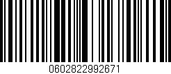 Código de barras (EAN, GTIN, SKU, ISBN): '0602822992671'