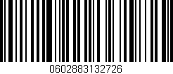 Código de barras (EAN, GTIN, SKU, ISBN): '0602883132726'