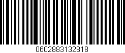 Código de barras (EAN, GTIN, SKU, ISBN): '0602883132818'
