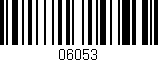 Código de barras (EAN, GTIN, SKU, ISBN): '06053'