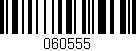 Código de barras (EAN, GTIN, SKU, ISBN): '060555'