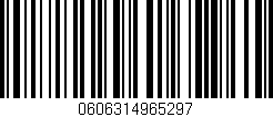 Código de barras (EAN, GTIN, SKU, ISBN): '0606314965297'