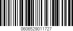 Código de barras (EAN, GTIN, SKU, ISBN): '0606529011727'