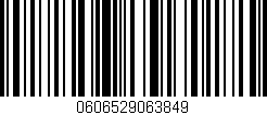 Código de barras (EAN, GTIN, SKU, ISBN): '0606529063849'