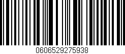 Código de barras (EAN, GTIN, SKU, ISBN): '0606529275938'