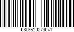 Código de barras (EAN, GTIN, SKU, ISBN): '0606529276041'