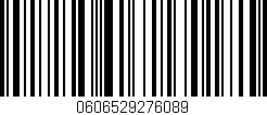Código de barras (EAN, GTIN, SKU, ISBN): '0606529276089'