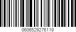 Código de barras (EAN, GTIN, SKU, ISBN): '0606529276119'