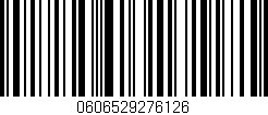 Código de barras (EAN, GTIN, SKU, ISBN): '0606529276126'